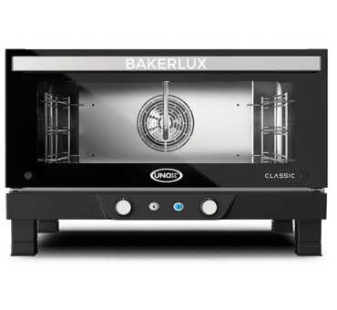 UNOX - Four à convection 3 niveaux 600x400 mm avec humidificateur pompe - BAKERLUX CLASSIC MANUAL