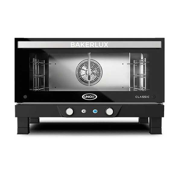 UNOX - Four à convection 3 niveaux 600x400 mm avec humidificateur pompe - BAKERLUX CLASSIC MANUAL