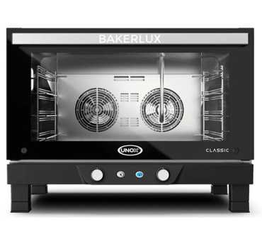 UNOX - Four à convection 4 niveaux 600x400 mm avec humidificateur pompe ouverture haut bas - BAKERLUX CLASSIC MANUAL