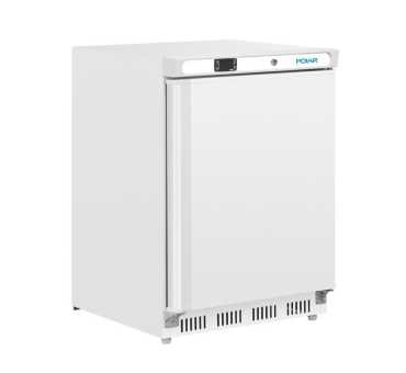 Dessous de comptoir négatif blanc Polar Série C 140L