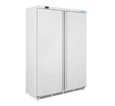 Armoire réfrigérée négative double porte Polar Série C blanche 744L