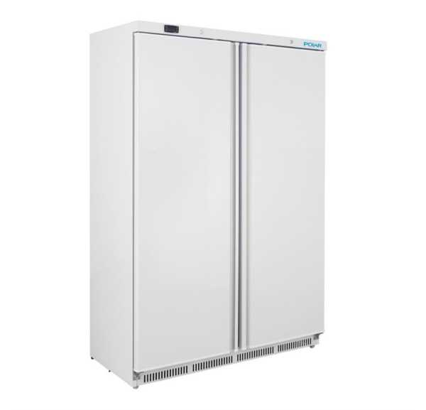 Armoire réfrigérée négative double porte Polar Série C blanche 744L