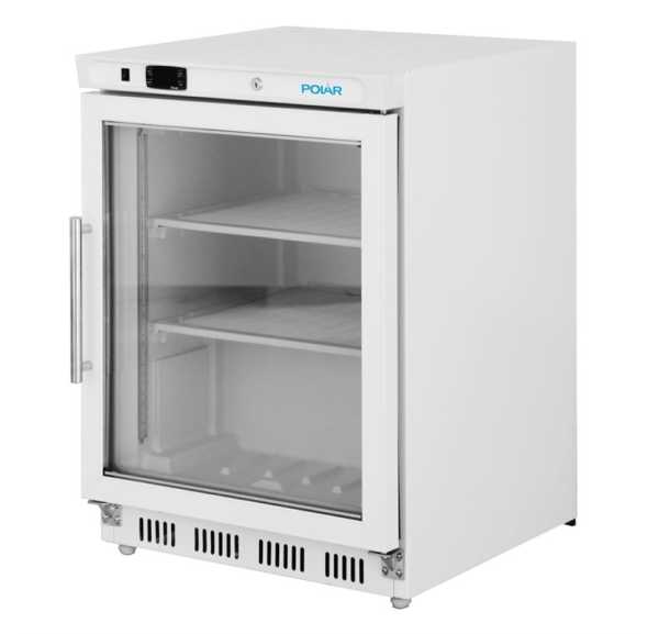 Vitrine réfrigérée négative de comptoir Polar Série C blanche 129L