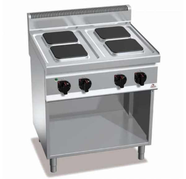 BERTO'S - Plan de cuisson 4 zones électriques E7PQ4M - Macros 700