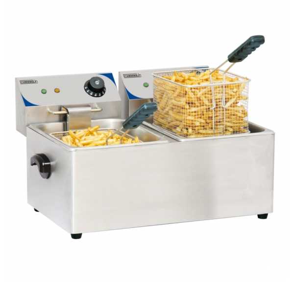 CASSELIN - Friteuse double électrique 2 x 8 litres - CFE82 CASSELIN - Friteuse double électrique 2 x 8 litres - CFE82