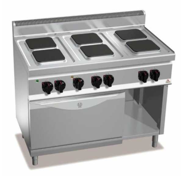 BERTO'S - Plan de cuisson 4 zones a induction BERTO'S - Plan de cuisson 4 zones a induction