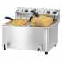 CASSELIN - Friteuse électrique haut rendement 2 x 10 litres - CFEV102TC