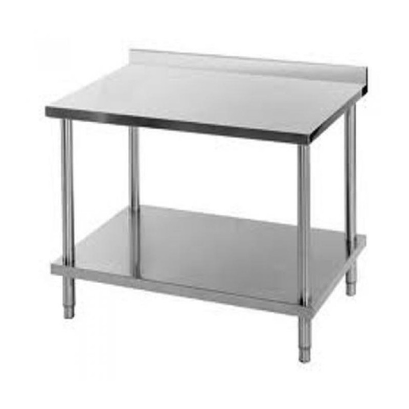 Table de travail Inox MURALE 1.800 x 700 - TM1870RE Table de travail Inox MURALE 1.800 x 700 - TM1870RE