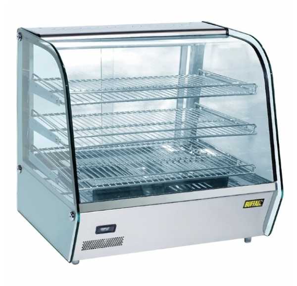 BUFFALO - Vitrine chaude +30/+90°C - 120 litres - CD231 BUFFALO - Vitrine chaude +30/+90°C - 120 litres - CD231