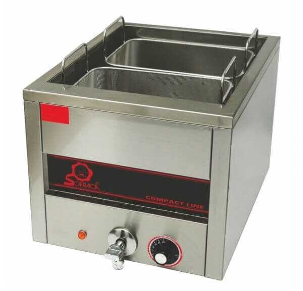 SOFRACA - Cuiseur à Pâtes électrique 2 Paniers GN 1/3