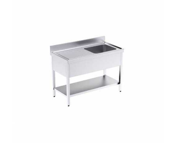 Plonge Inox 1 ou 2 Bacs Pour Cuisine Professionnelle De Restaurant