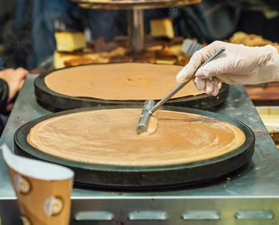 Distributeur de pâte à crêpes - bonne performance - haute qualité