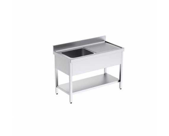 Plonge Inox 1 ou 2 Bacs Pour Cuisine Professionnelle De Restaurant