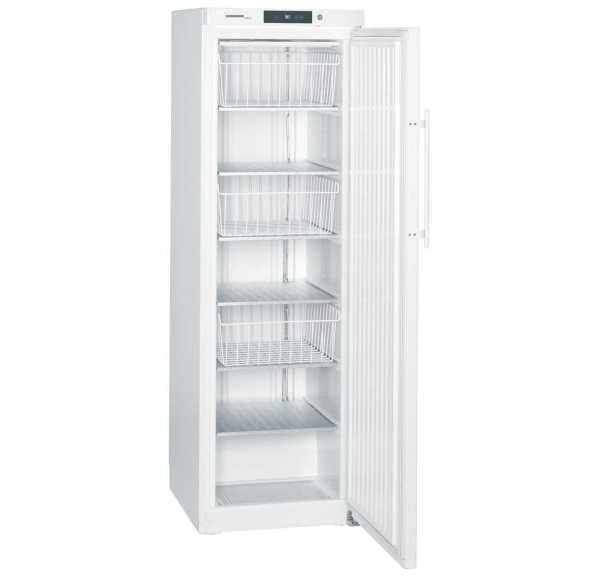 Congélateur Armoire Vertical Professionnel Avec Inserts 170 l Acier Inox  215 W