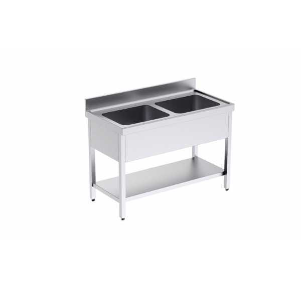 Plonge Inox Sans Egouttoir