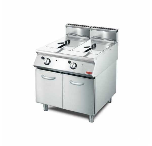 Friteuse professionnelle sur pied de grande capacité, 15 - 16 litres