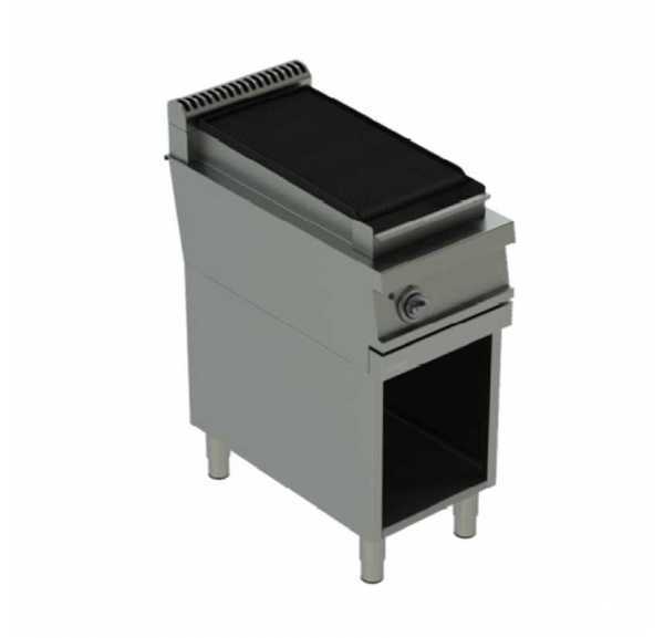 Grill panini inox double fonte lisse avec minuterie, 2900 W, 220 V