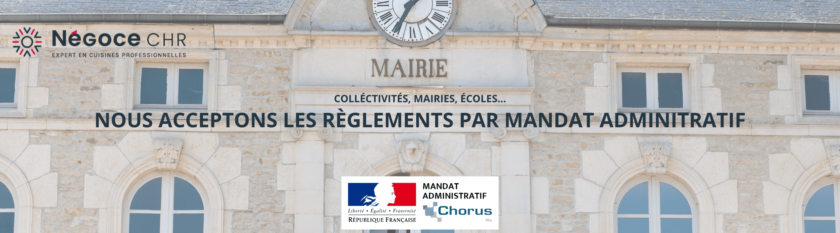 Nous acceptons les règlements par mandat adminsitratif ! Nous acceptons les règlements par mandat adminsitratif !
