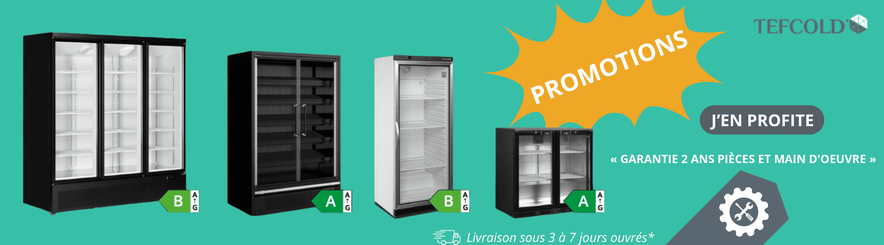 Tefcold à prix cassés tout le mois d'octobre et de novembre !  Tefcold à prix cassés tout le mois d'octobre et de novembre !