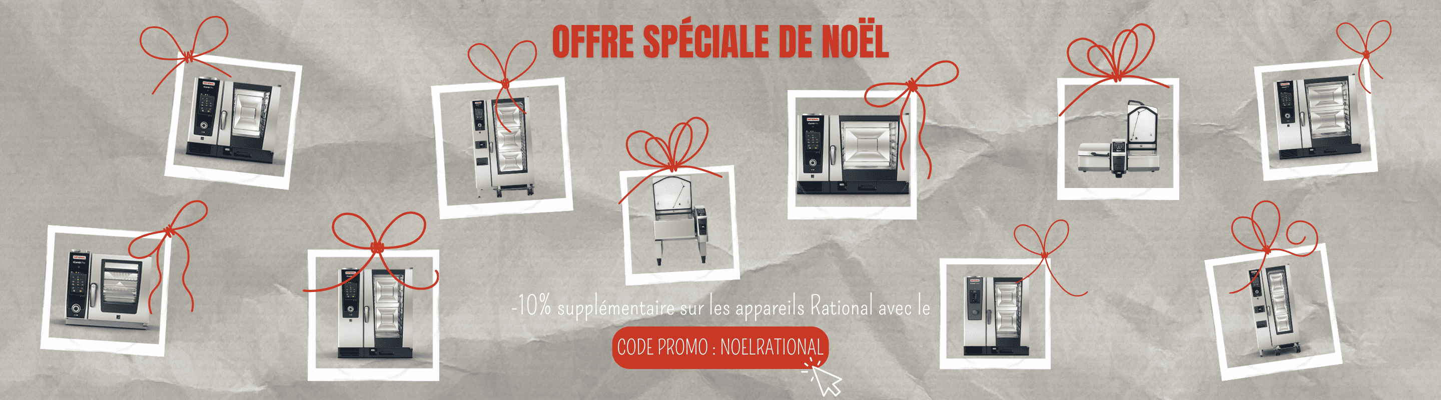 Profitez de -10% supplémentaire sur les appareils Rational