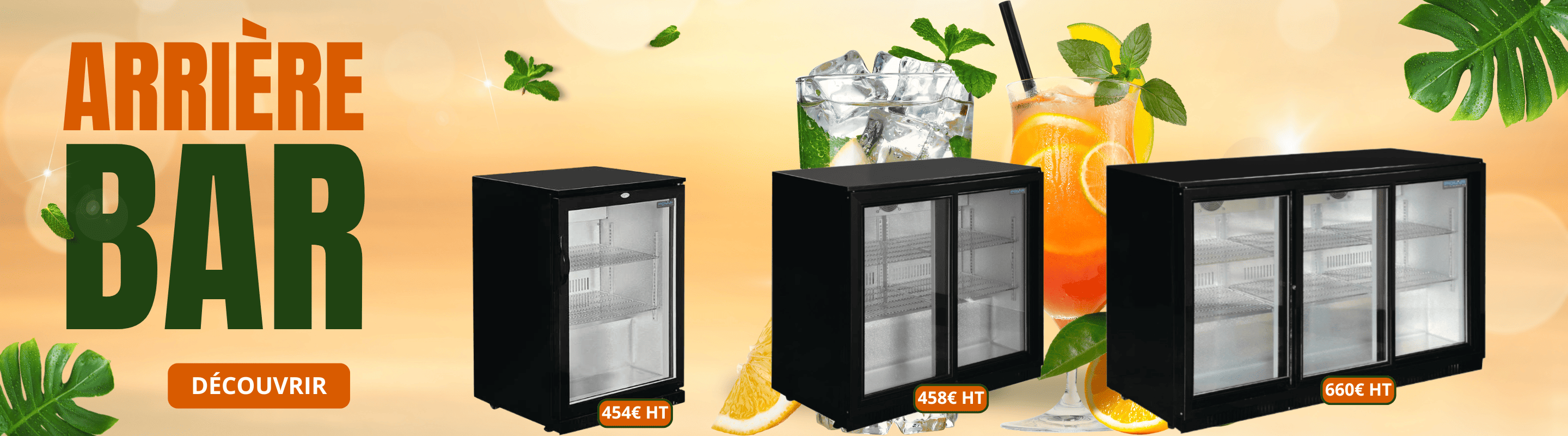 Profitez de nos arrière-bars à petit prix !